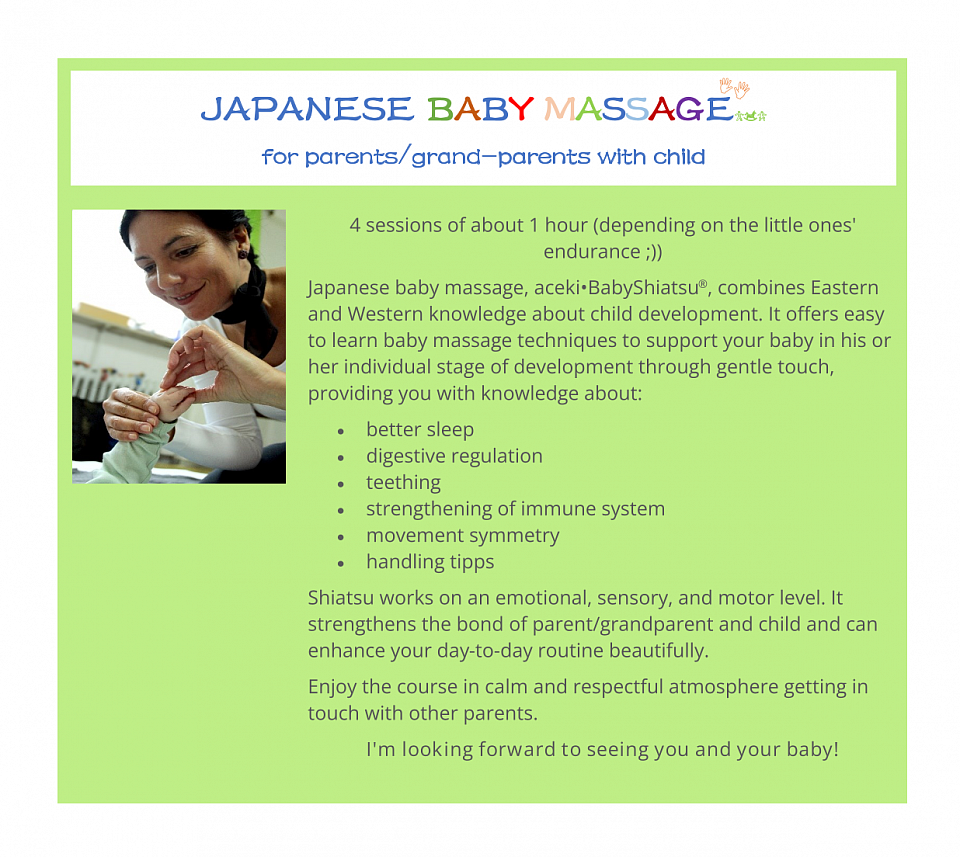 aceki•BABYSHIATSU® (Japanese Baby Massage)