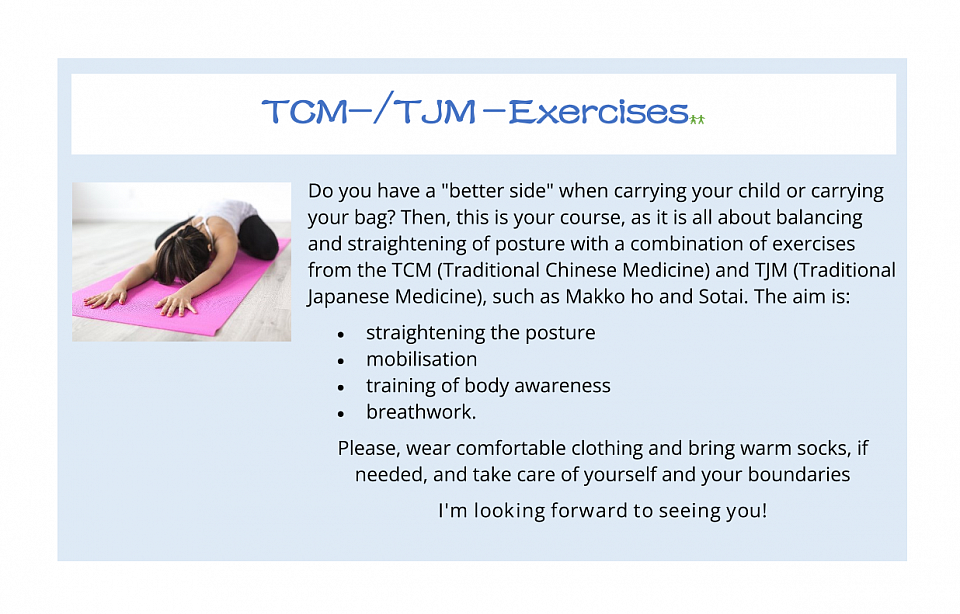 TCM/TJM Exercises. Balancing. Straighten your Posture.