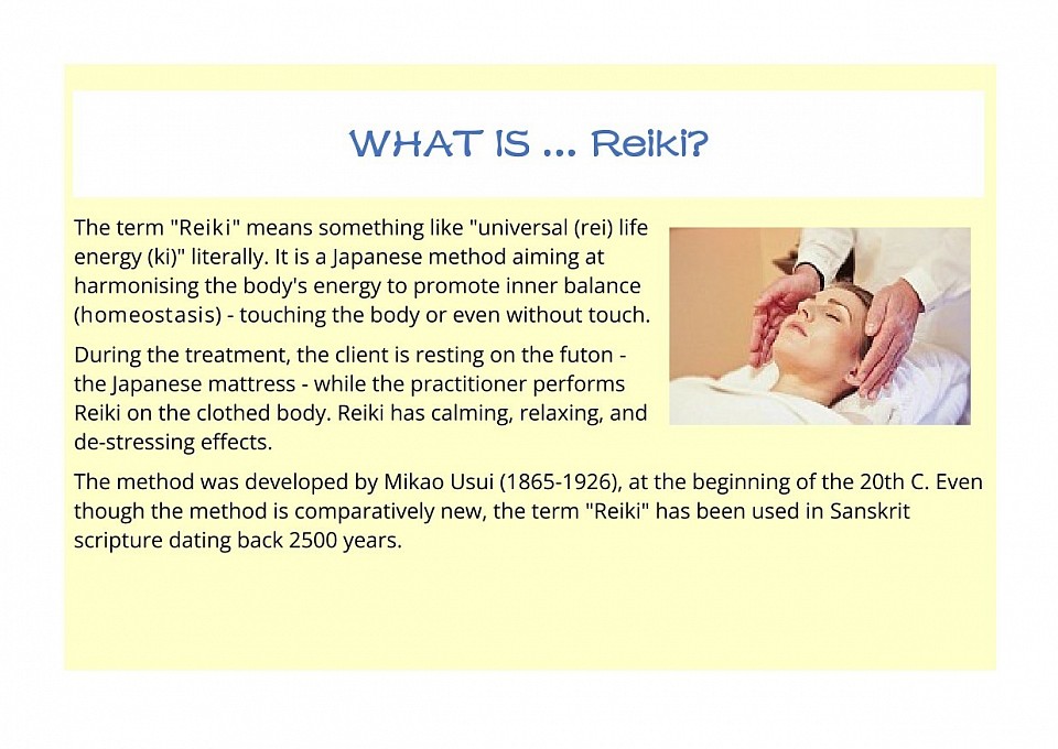 What is Reiki.